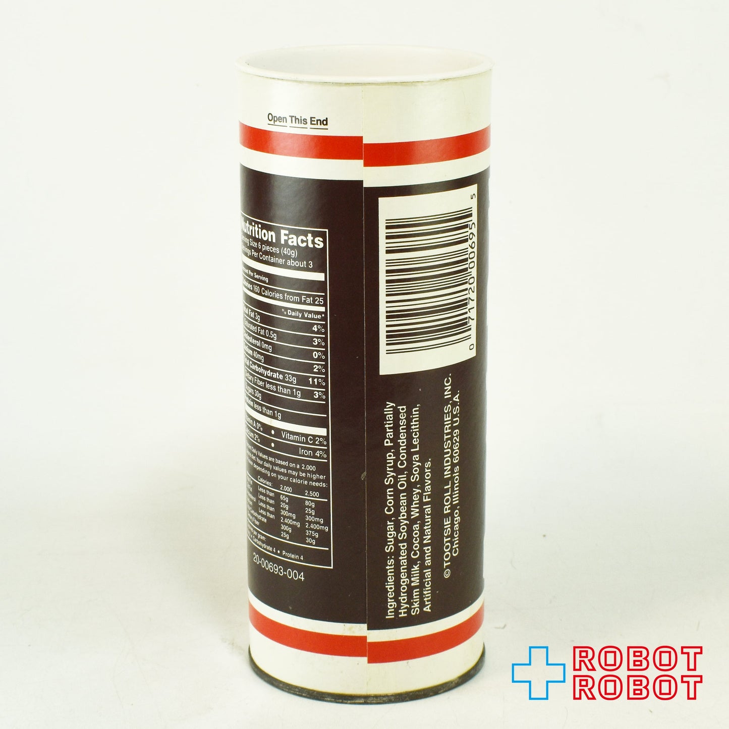 トッツィーロール 紙製貯金箱 15センチ 1970年代