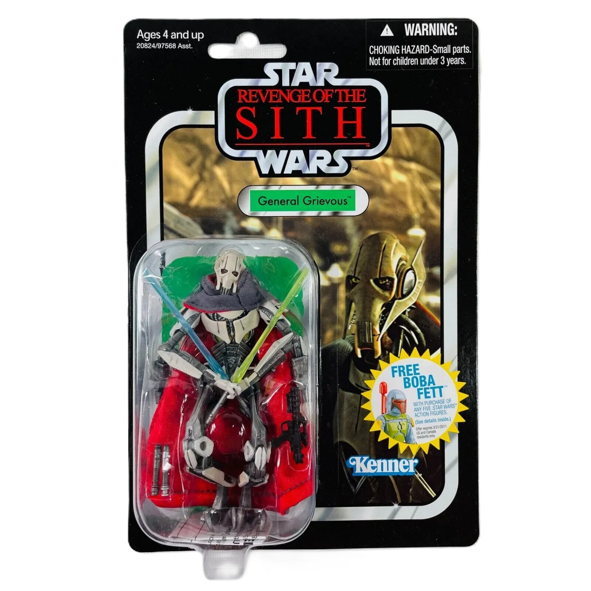 スター・ウォーズ VC 17 グリーヴァス将軍 [ROTS] ヴィンテージコレクション 3.75インチ アクションフィギュア