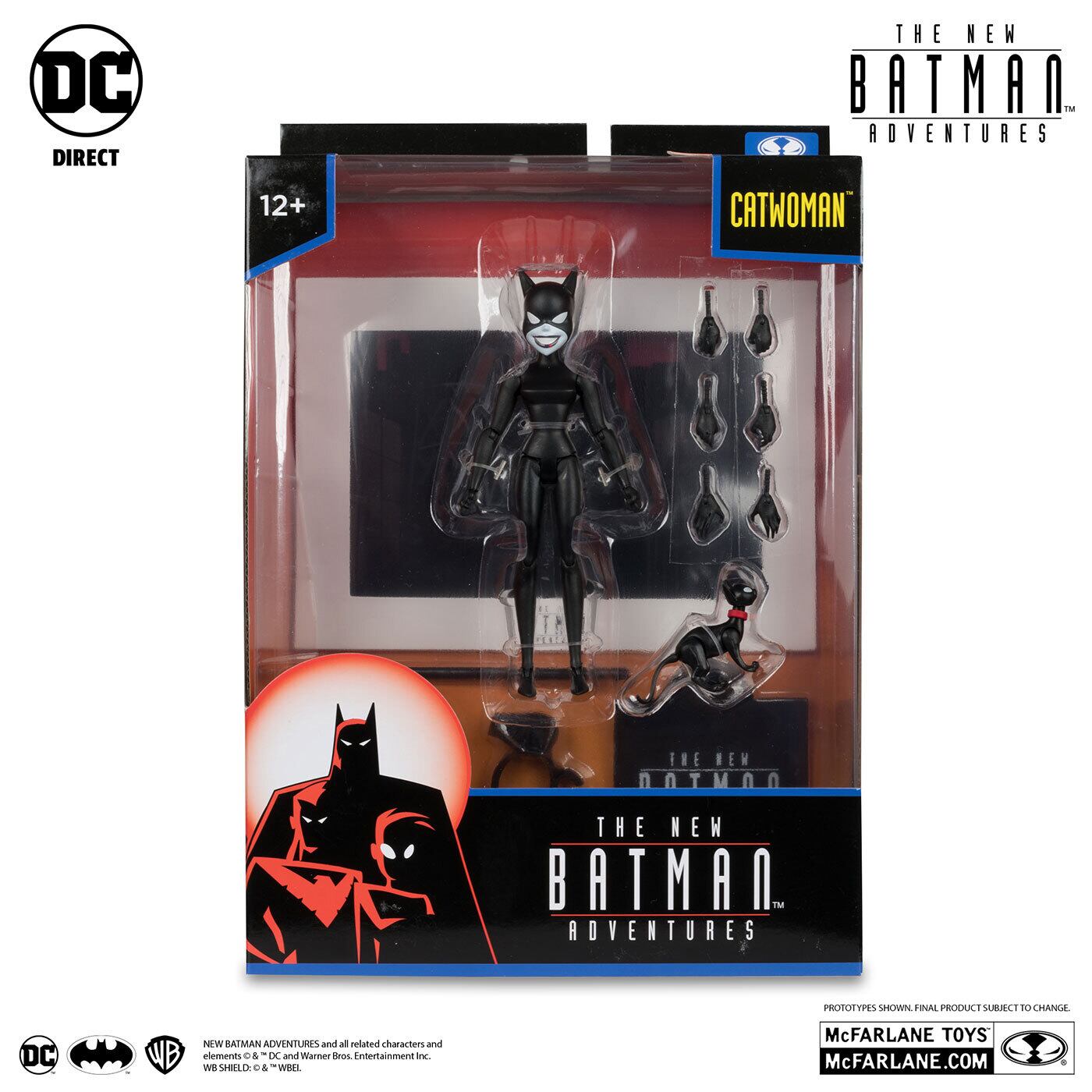 マクファーレン・トイズ DCダイレクト バットマン アニメイテッド ニュー・バットマン・アドベンチャーズ #15 キャットウーマン 6インチ アクションフィギュア 国内版 未開封