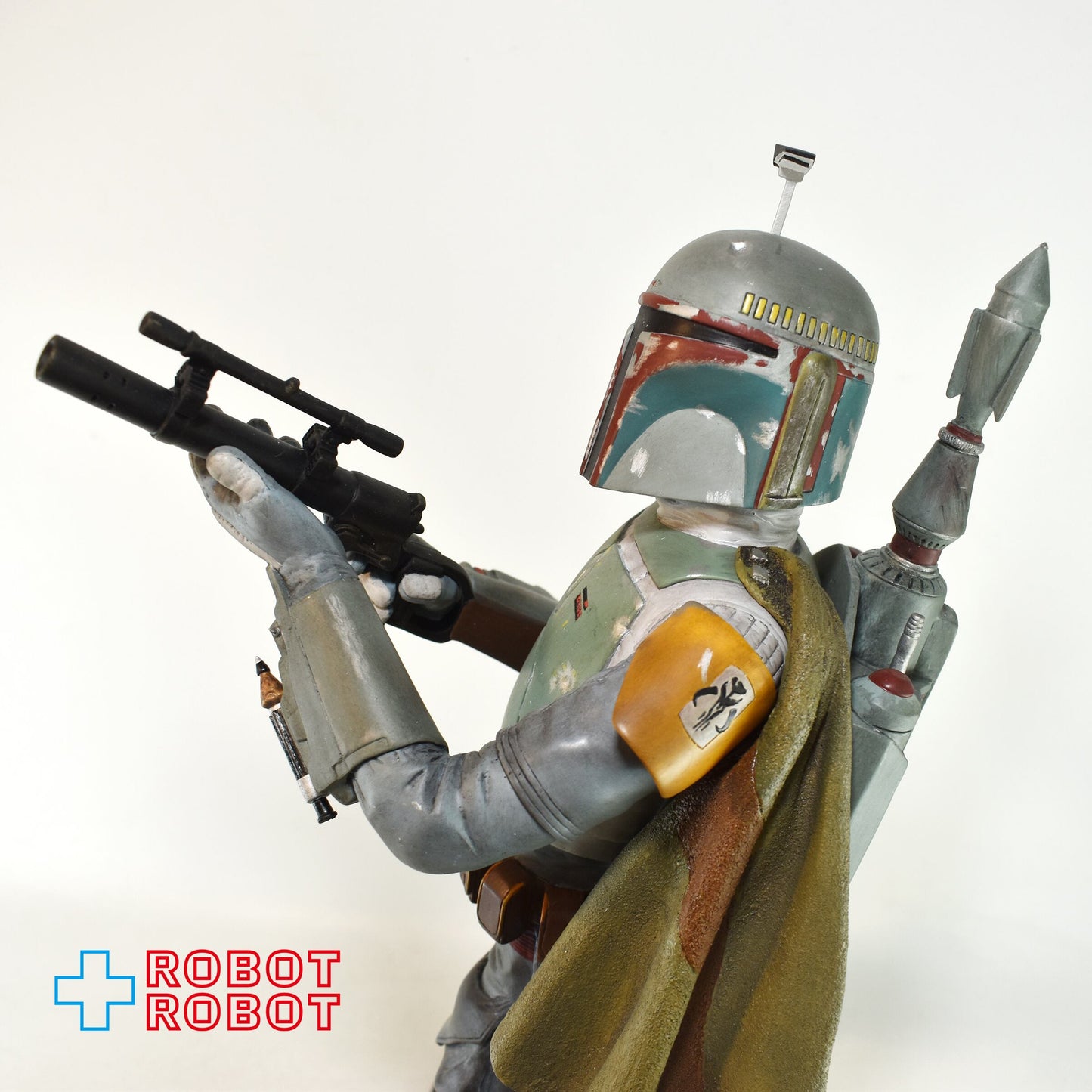 アタカス スター・ウォーズ ジェレミー・ブロック氏 直筆サイン入り ボバ・フェット スタチュー 箱・鑑定書付属