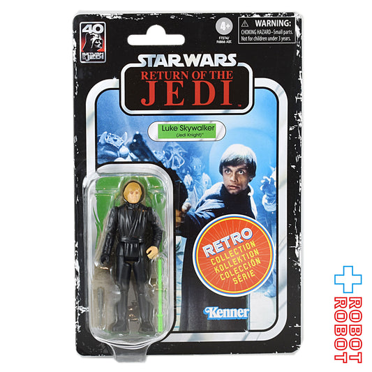 スター・ウォーズ レトロコレクション ルーク・スカイウォーカー ジェダイナイト [ROTJ] 3.75インチ アクションフィギュア 国内版 未開封