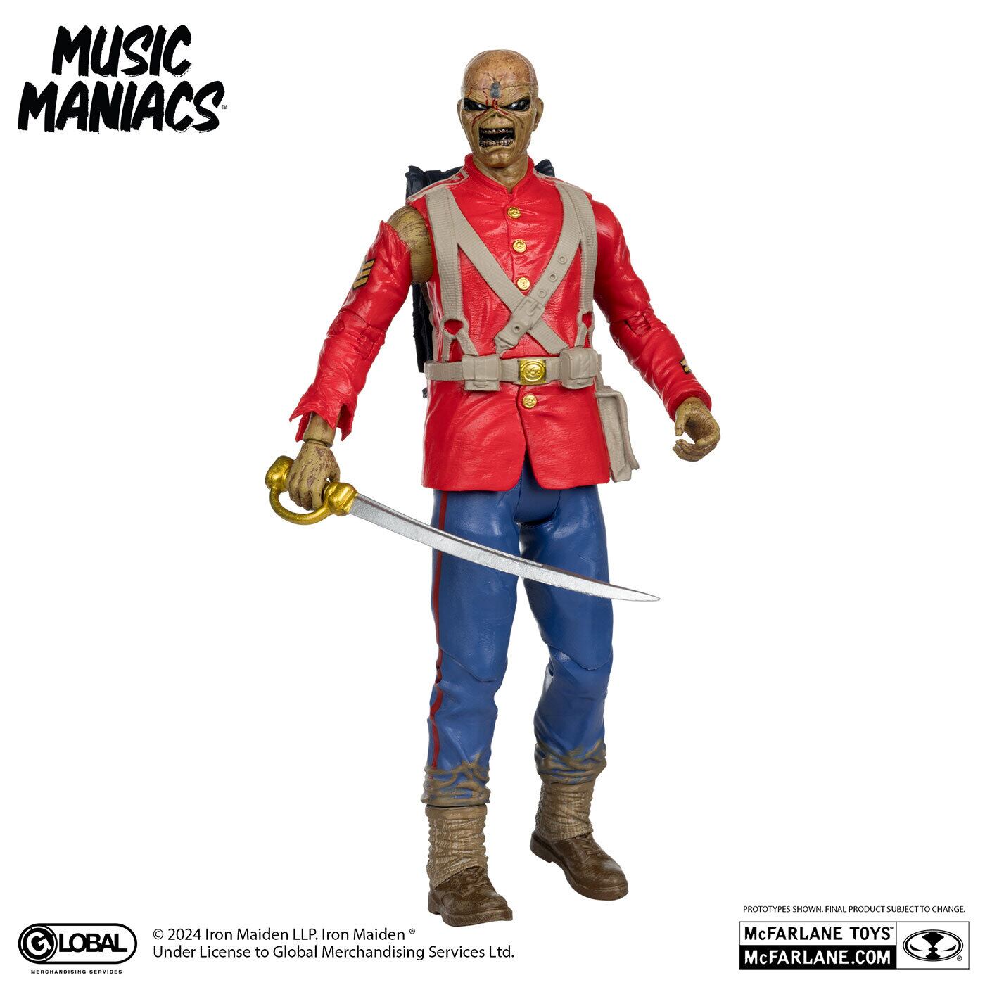 マクファーレン・トイズ ミュージックマニアックス メタル エディ・ザ・ヘッド (明日なき戦い) 6インチ アクションフィギュア 国内版 未開封
