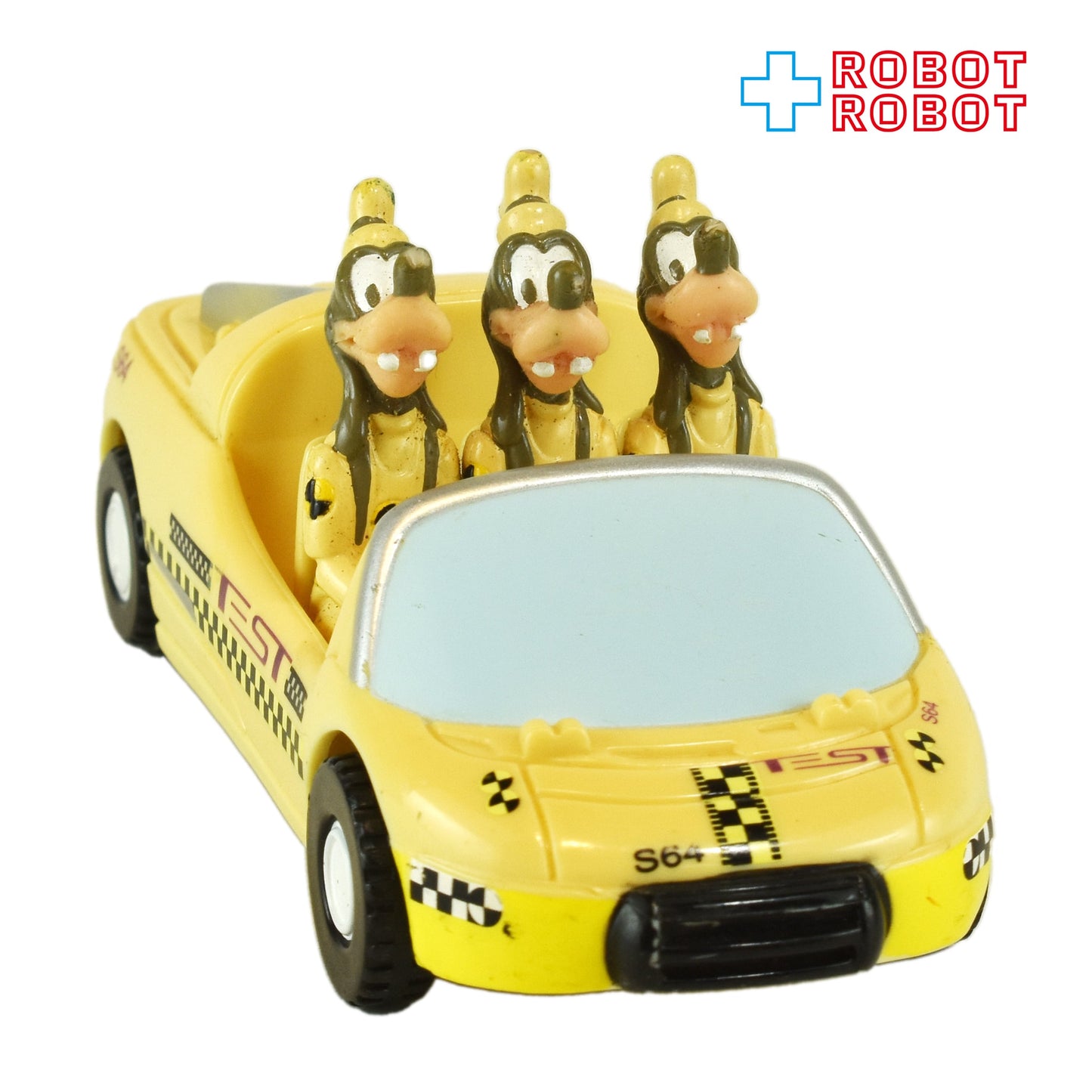ディズニー エプコット グーフィー クラッシュダミー テストカー プルバック走行