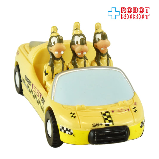 ディズニー エプコット グーフィー クラッシュダミー テストカー プルバック走行