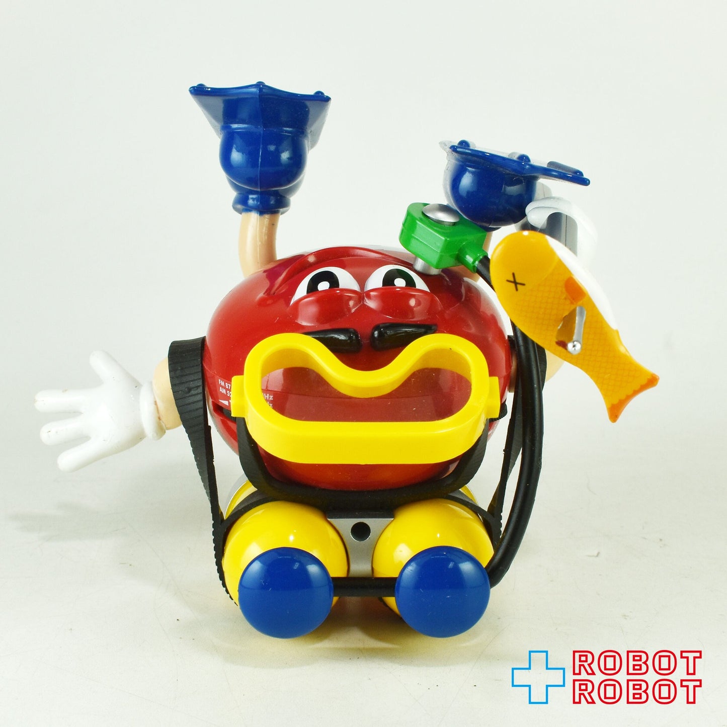 M&M's エムアンドエムズ レッド キャラクター コレクターズ シリーズ  スキューバダイビング ラジオ & ヘッドフォン セット 箱入り