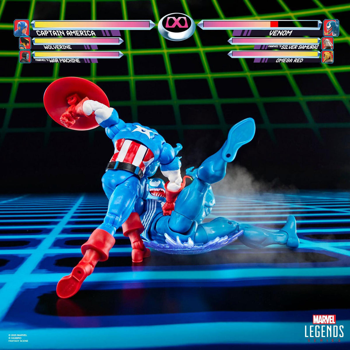 マーベルレジェンド ゲームシリーズ キャプテン・アメリカ vs ヴェノム 6インチ アクションフィギュア 国内版 未開封