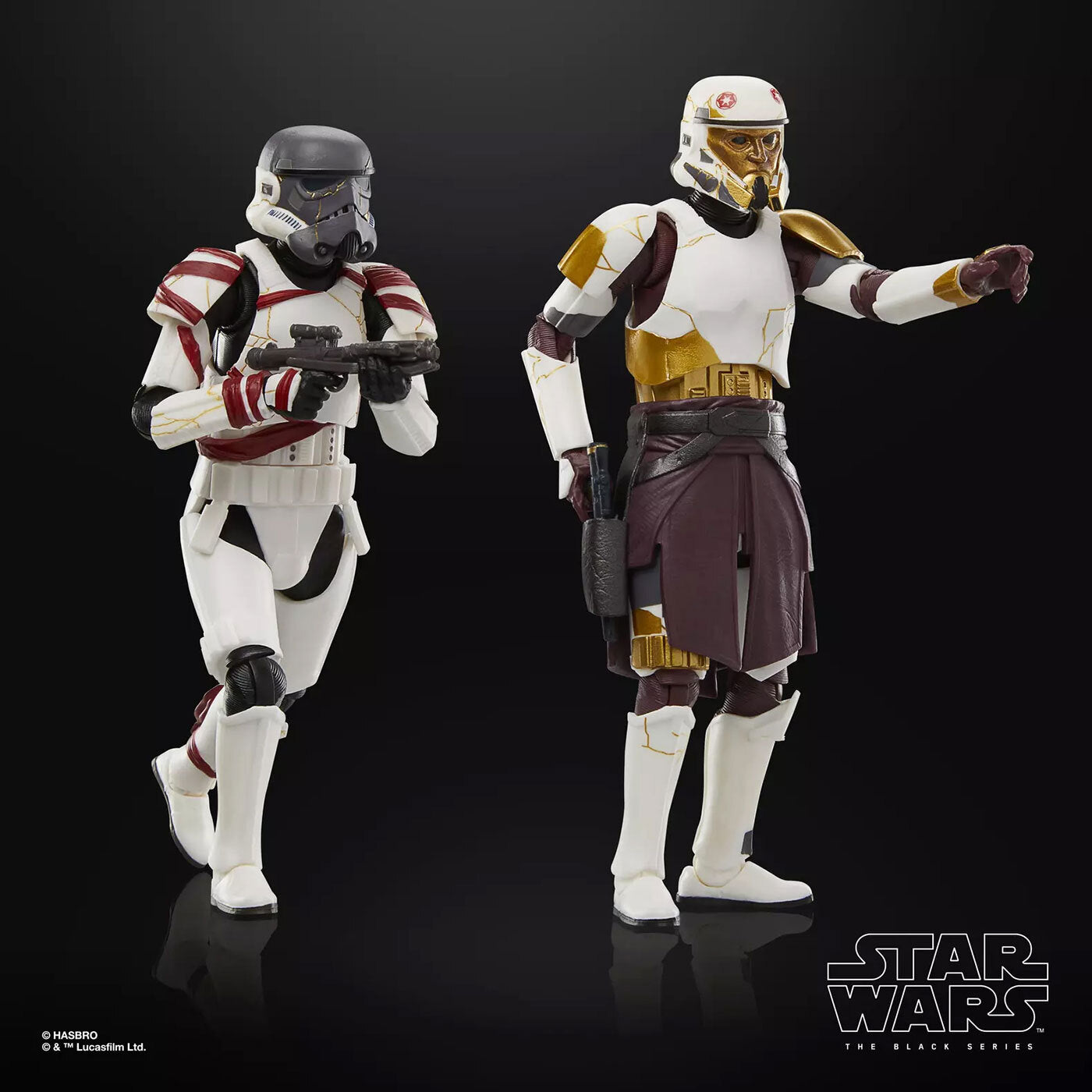スター・ウォーズ  ブラック シリーズ  TVドラマ アソーカ イノック隊長＆ナイト・トルーパー 6インチ・アクションフィギュア