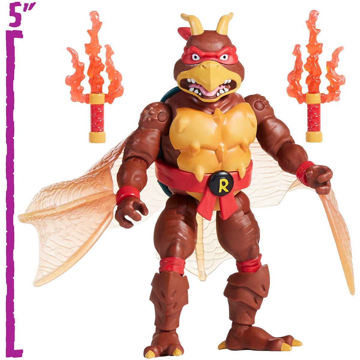 プレイメイツ ティーンエイジ・ミュータント・ニンジャ・タートルズ TMNT x ゴジラ ウェーブ1 ラファエロ as ラドン アクションフィギュア 未開封