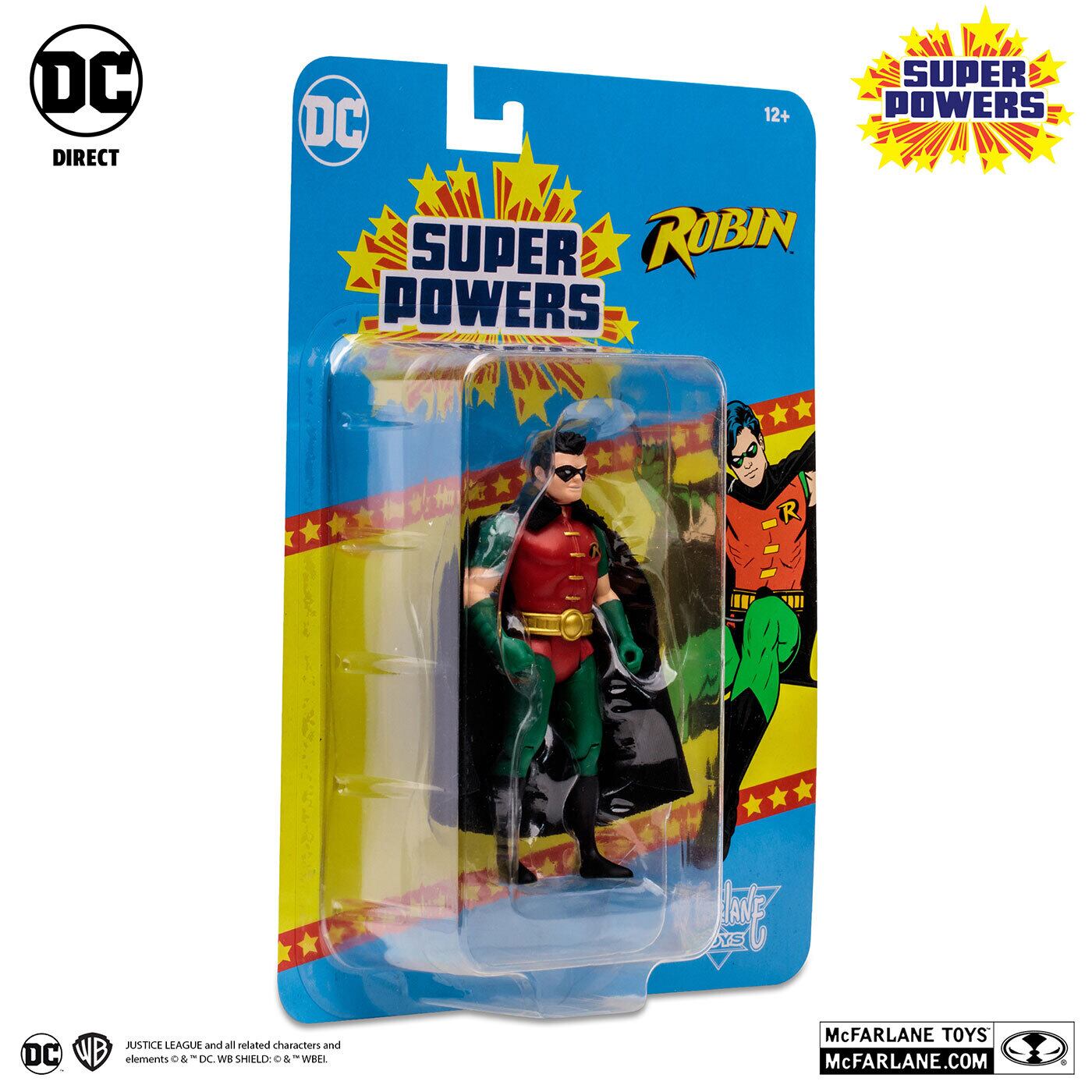マクファーレン・トイズ DCダイレクト DCスーパーパワーズ #19 ロビン (ティム・ドレイク／ヴァリアント) 4インチ アクションフィギュア 国内版 未開封