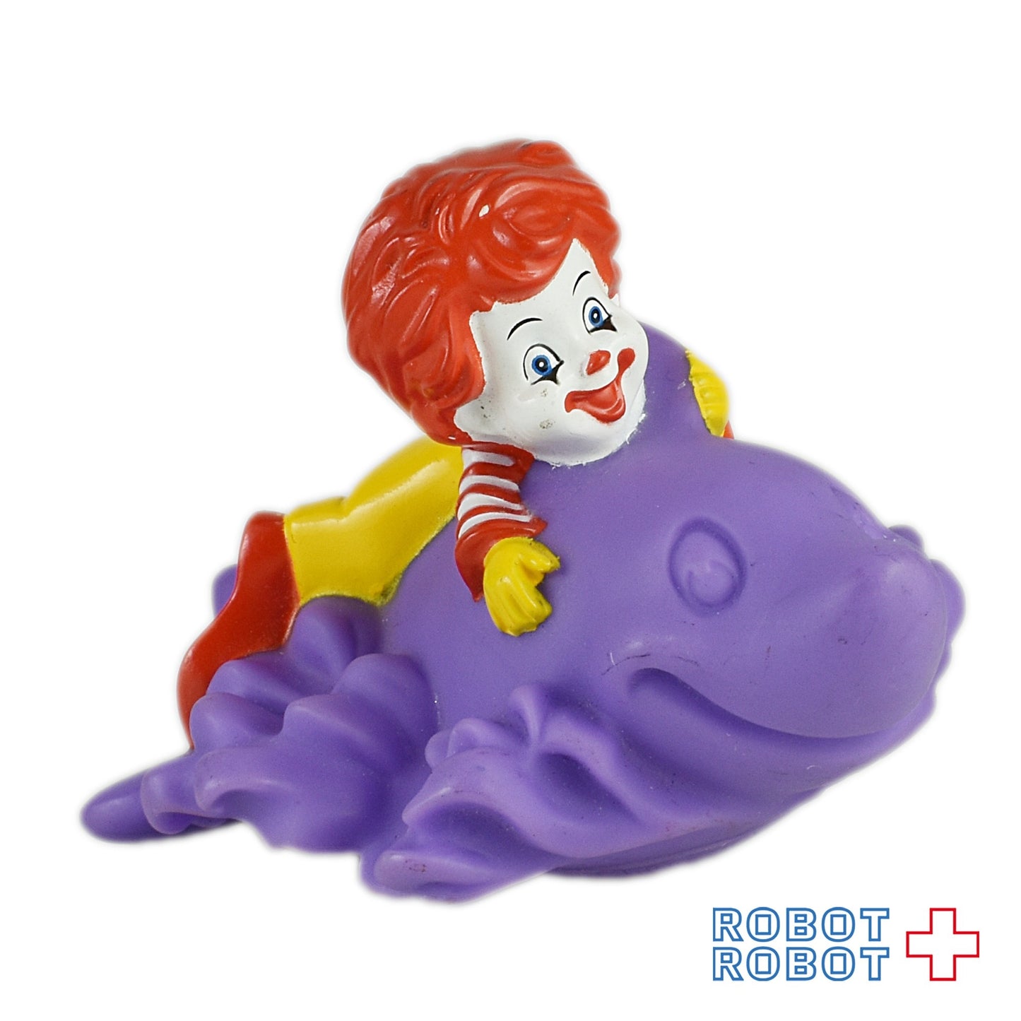 マクドナルド ベビーロナルド イルカ 紫 ハッピーミールトイ