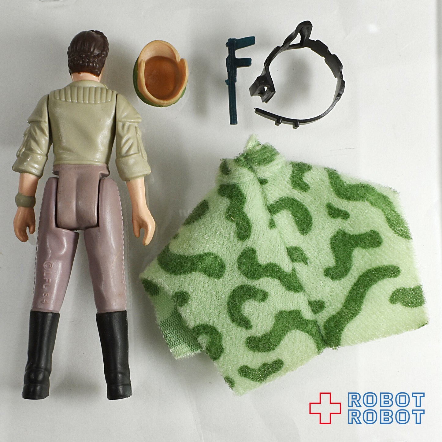 オールドケナー レイア・コンバットポンチョ アクションフィギュア 武器付完品 ルース