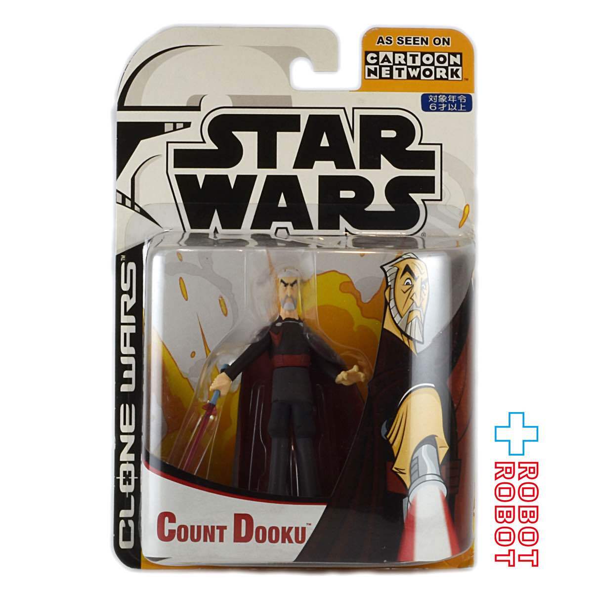 スター・ウォーズ CW2003 アニメイテッド ドゥークー伯爵 クローン・ウォーズ 3.75インチ アクションフィギュア 国内版 未開封