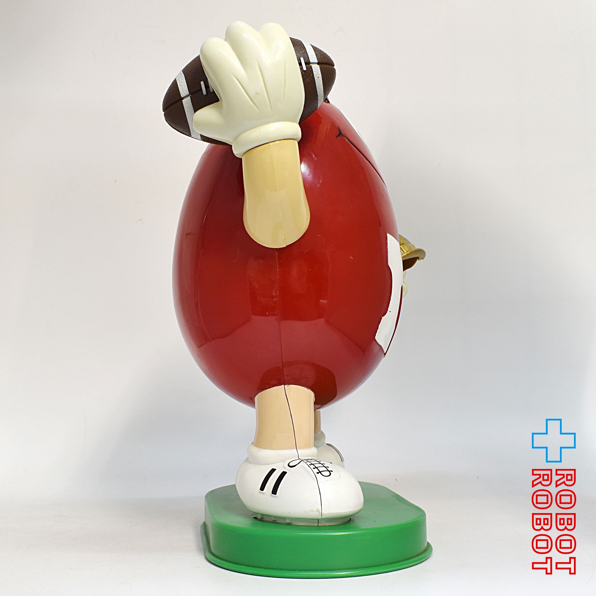 M&M's ディスペンサー レッド アメリカンフットボール エムアンドエム