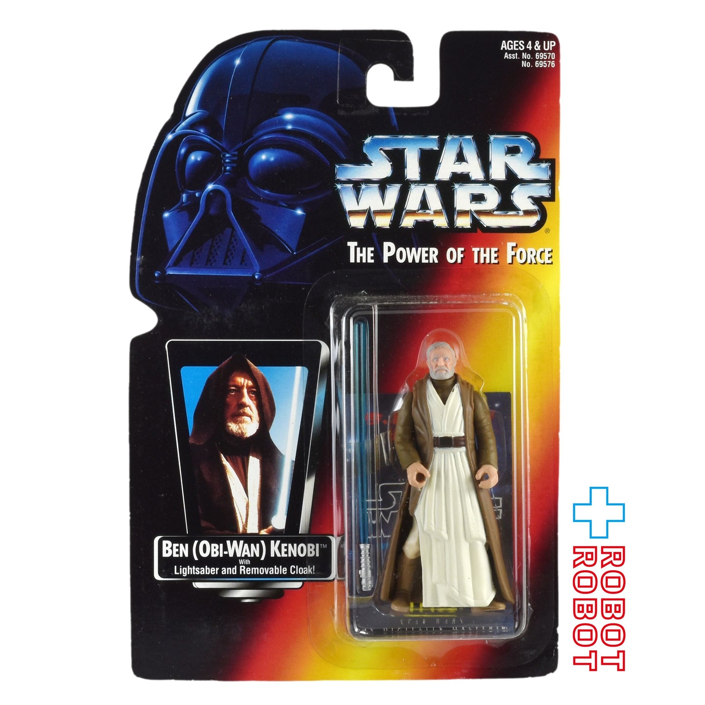 スター・ウォーズ POTF2 レッドカード オビ＝ワン・ケノービ  ロングセーバー THXカード 3.75インチ アクションフィギュア 国内版 未開封