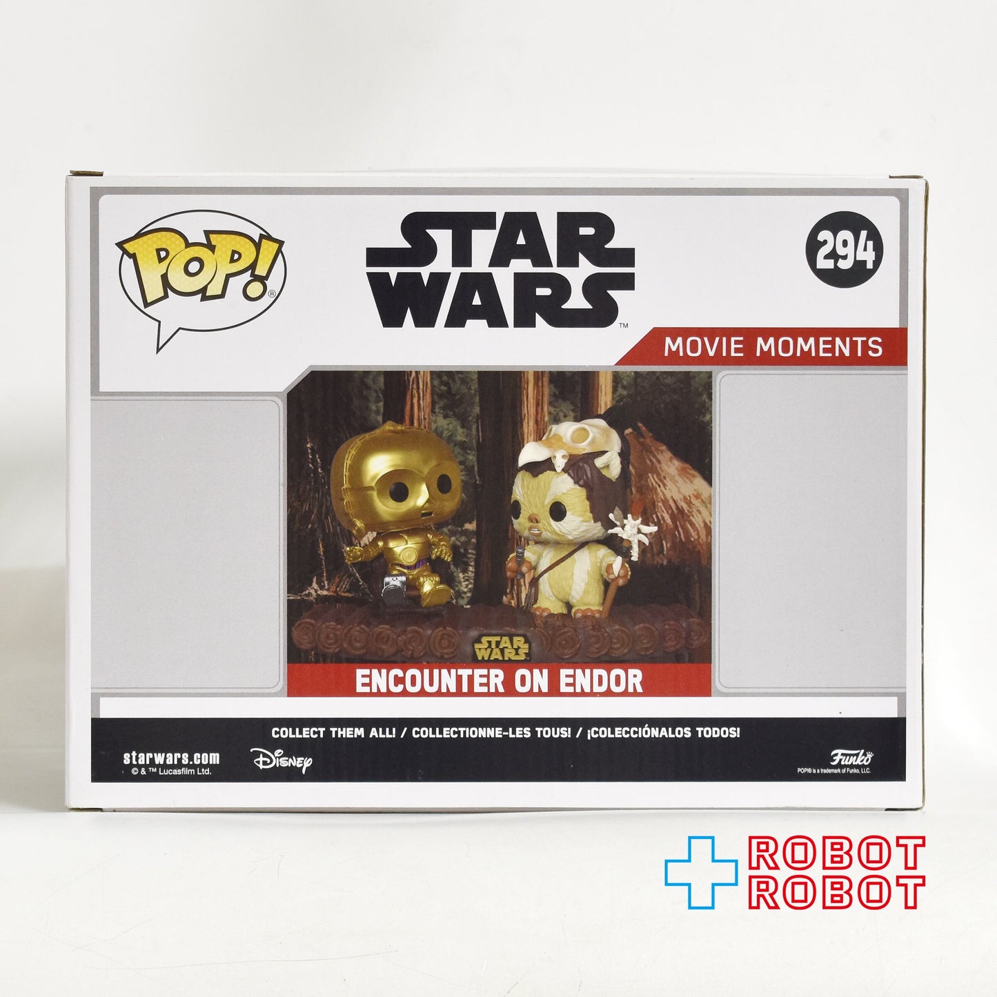 ファンコ POP! ムービーモーメント 294 スター・ウォーズ エンドアの遭遇 ビニールフィギュア 箱入