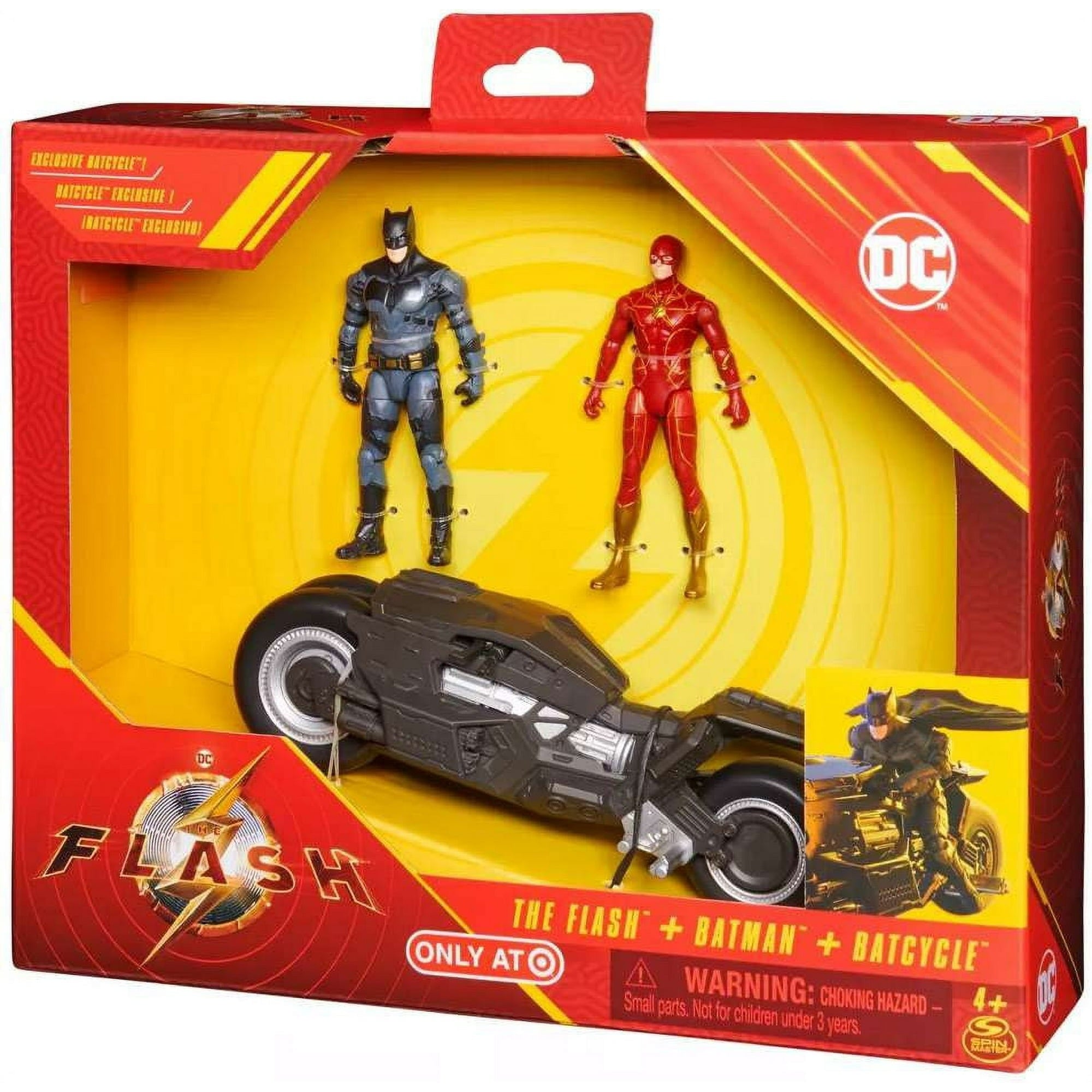 DC フラッシュ バットマン バットサイクル アクションフィギュア
