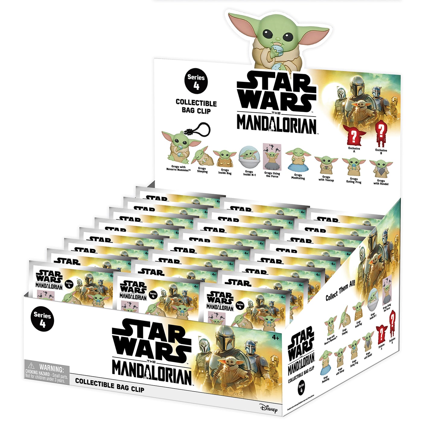 モノグラム フィギュラル バッグ クリップ スター・ウォーズ ベストオブ グローグー 1パック 未開封
