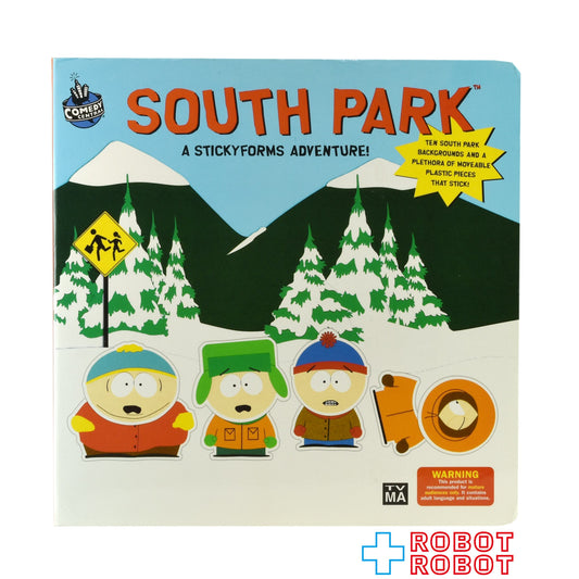 コメディー・セントラル社 サウスパーク ” ア・ステッカーフォーム・アドベンチャー！ ”  シールブック 絵本 1998