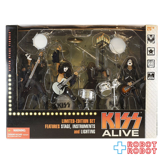 マクファーレン・トイズ KISS キッス ALIVE アライヴ ボックスセット アクションフィギュア 未開封