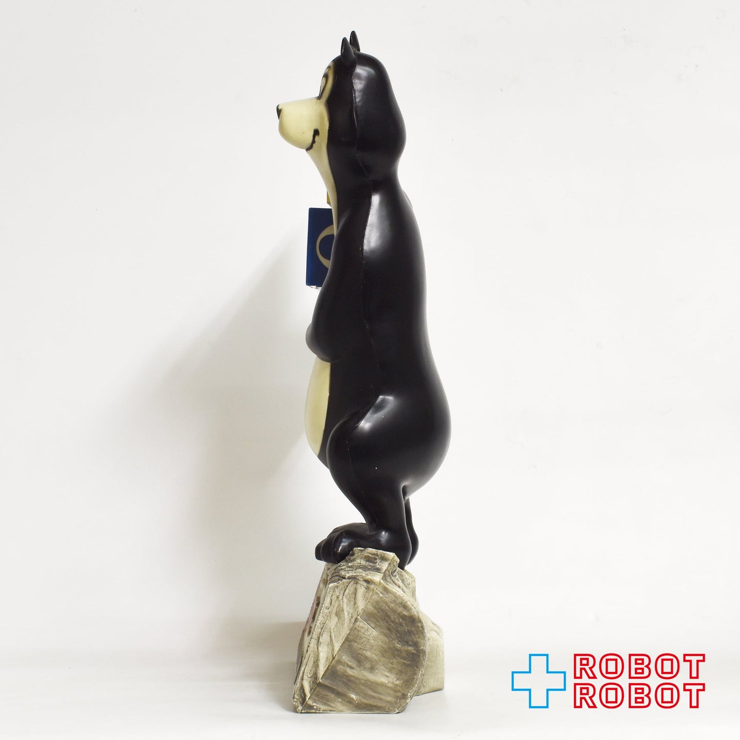 ハムズ・ベア 万年カレンダー付き フィギュア プラスチック コインバンク 貯金箱 ※底蓋欠品