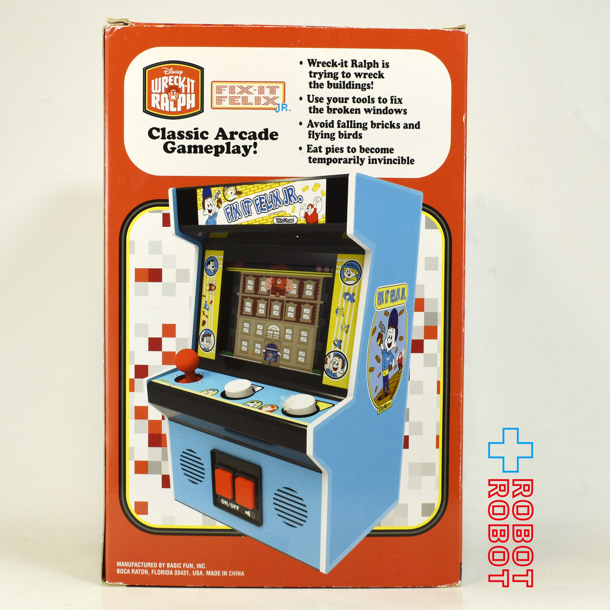 ベーシックファン ディズニー シュガーラッシュ フィックス・イット・フェリックスJr. アーケード・ゲームプレイ 開封箱入