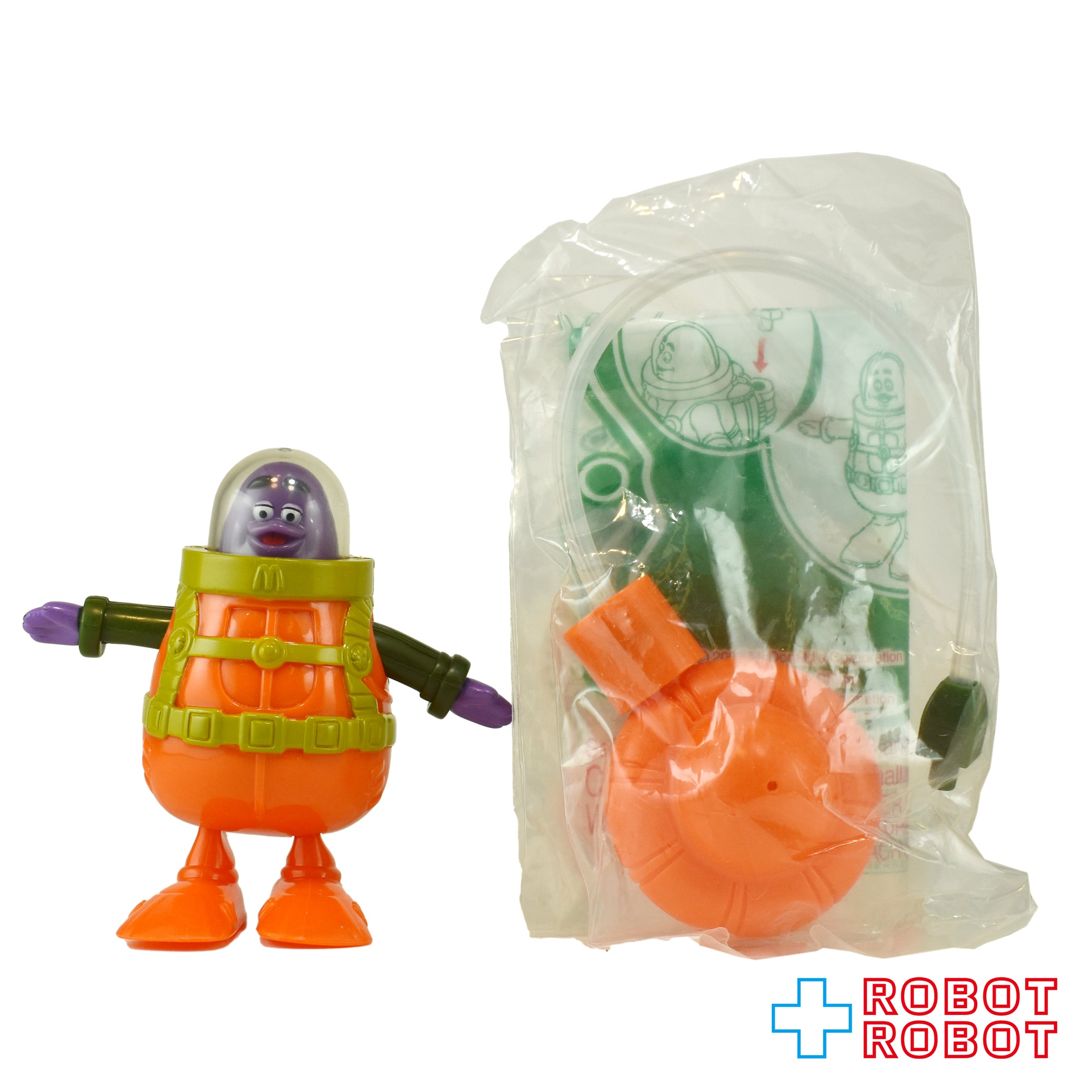 1990 海外 マクドナルド グリマス ロナルド チョーク フィギュア 未開封 GRIMACE – ROBOTROBOT