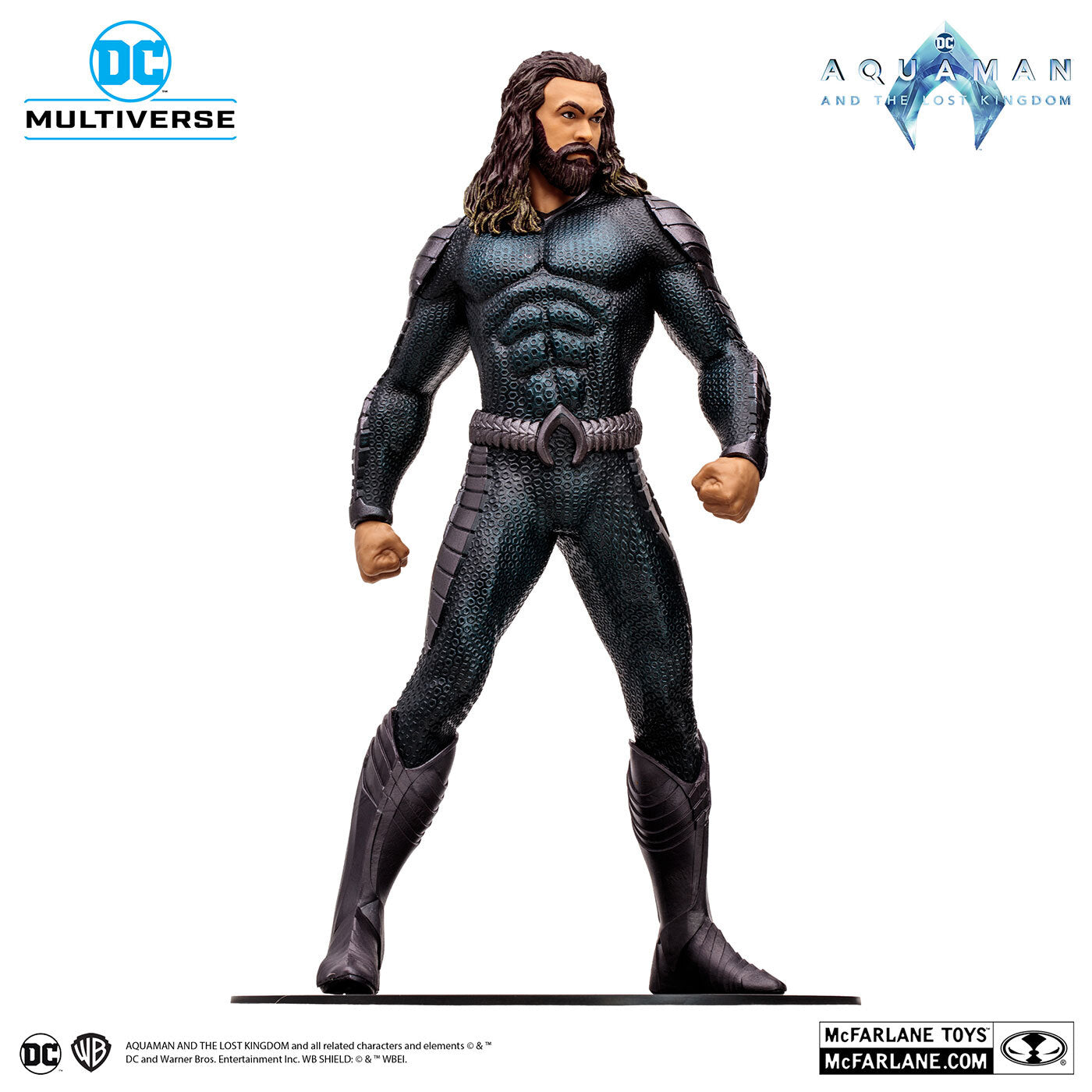 マクファーレン・トイズ DCマルチバース ポーズドスタチュー アクアマン 12インチ 未開封