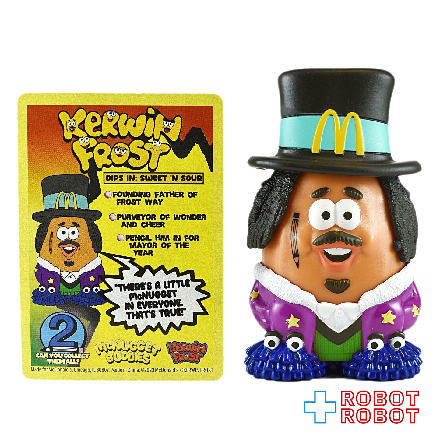 マクドナルド マックナゲット バディーズ カーウィンフロスト ハッピーミールトイ カーウィン・フロスト