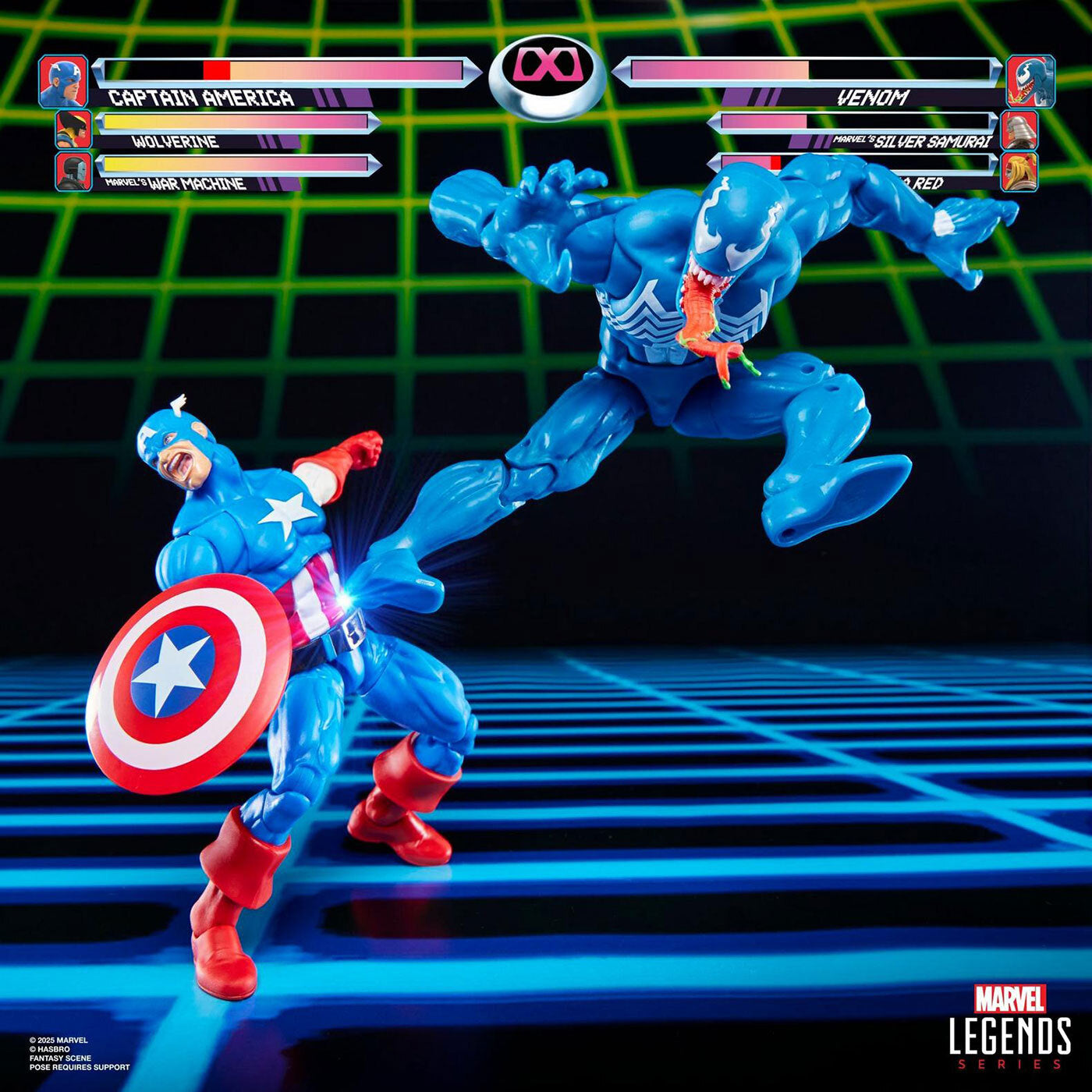 マーベルレジェンド ゲームシリーズ キャプテン・アメリカ vs ヴェノム