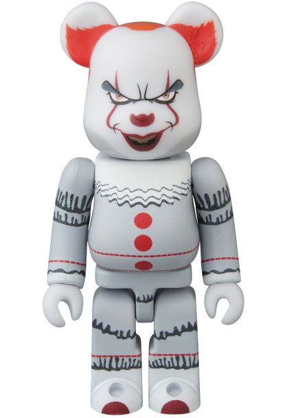 メディコム ベアブリック BE@RBRICK 100% [シリーズ 36] HORROR It ペニーワイズ 内袋未開封 カード有り 箱無し ４号店商品