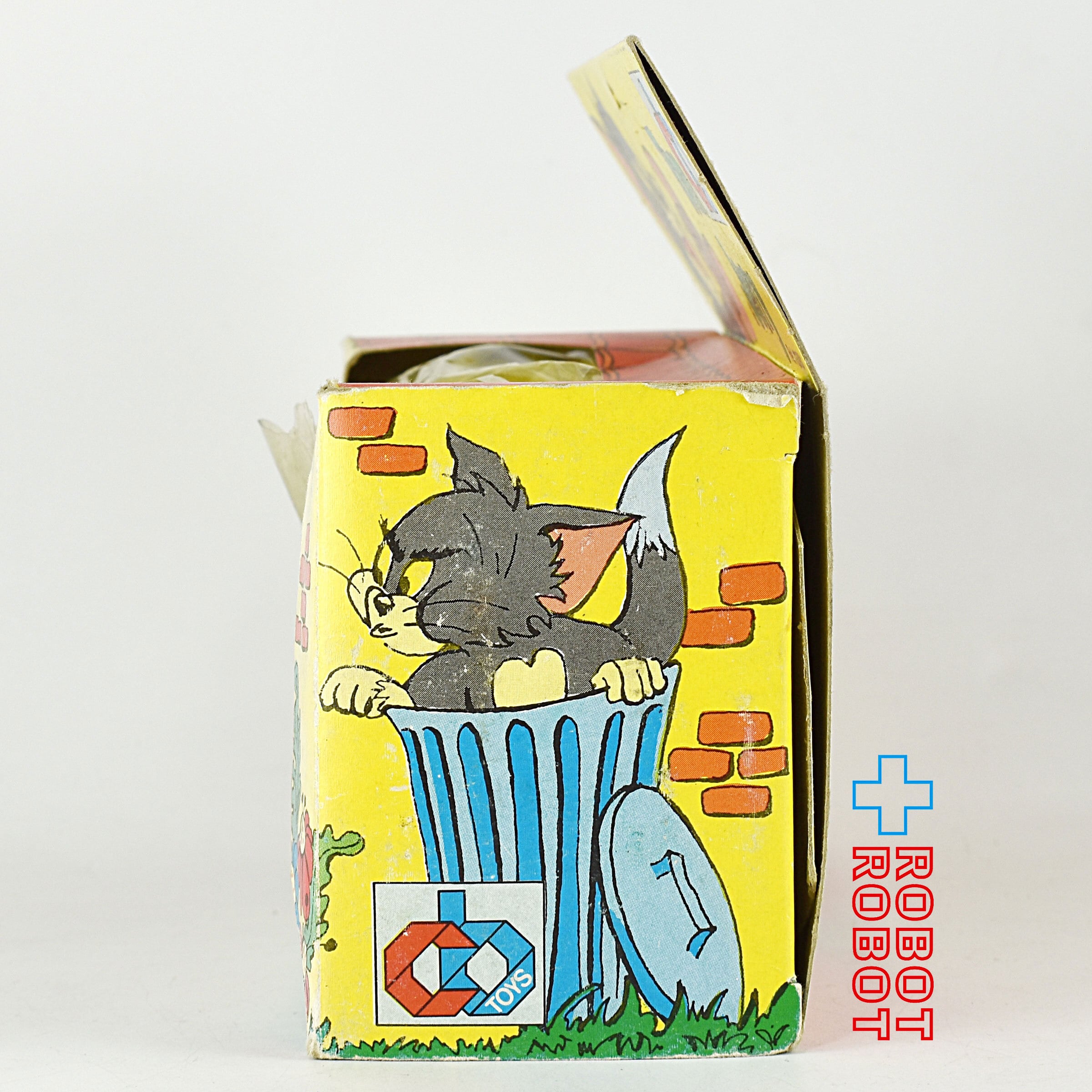 CB TOYS トム＆ジェリー トム ミニカー 青いゴミ箱 1980年代 箱