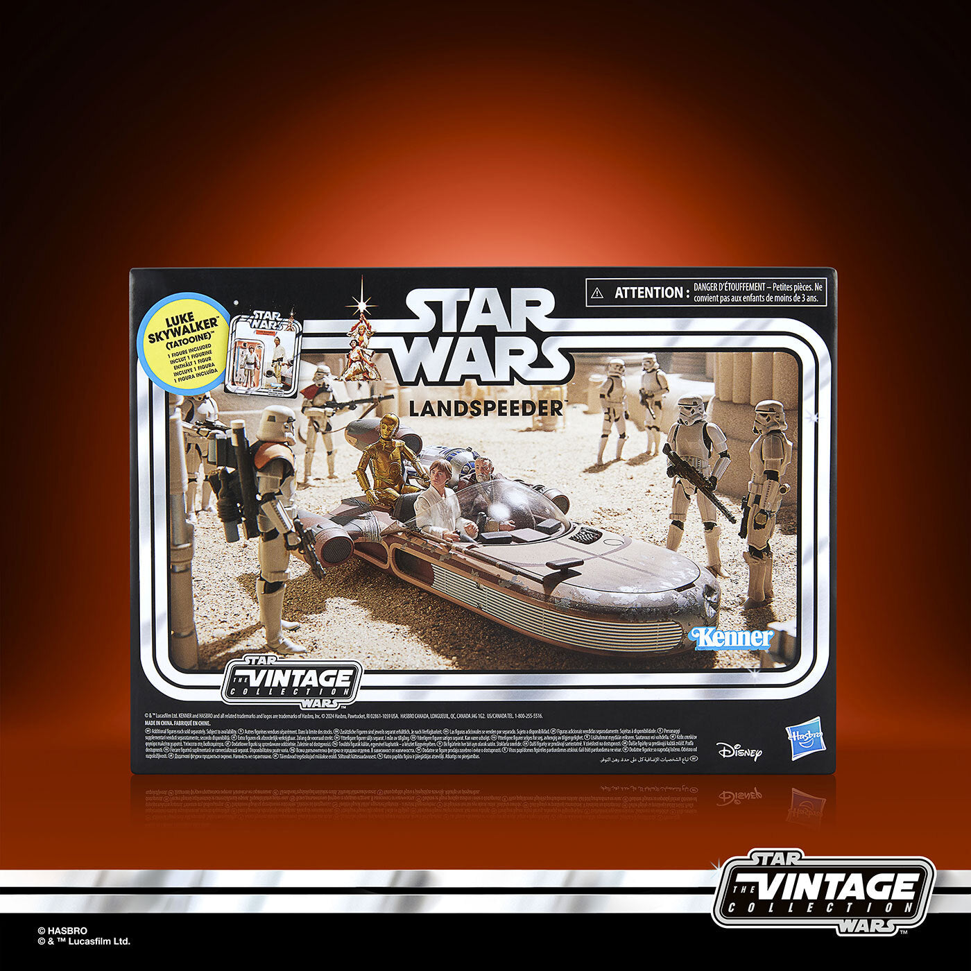 スター・ウォーズ VC X-34ランドスピーダー & VC344A ルーク・スカイウォーカー (タトゥイーン) [ANH] ヴィンテージコレクション ビークル 国内版 未開封