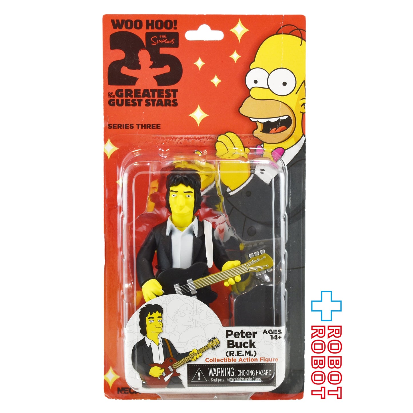 ネカ シンプソンズ ピーター・バック (アール・イー・エム) コレクティブル アクションフィギュア 未開封