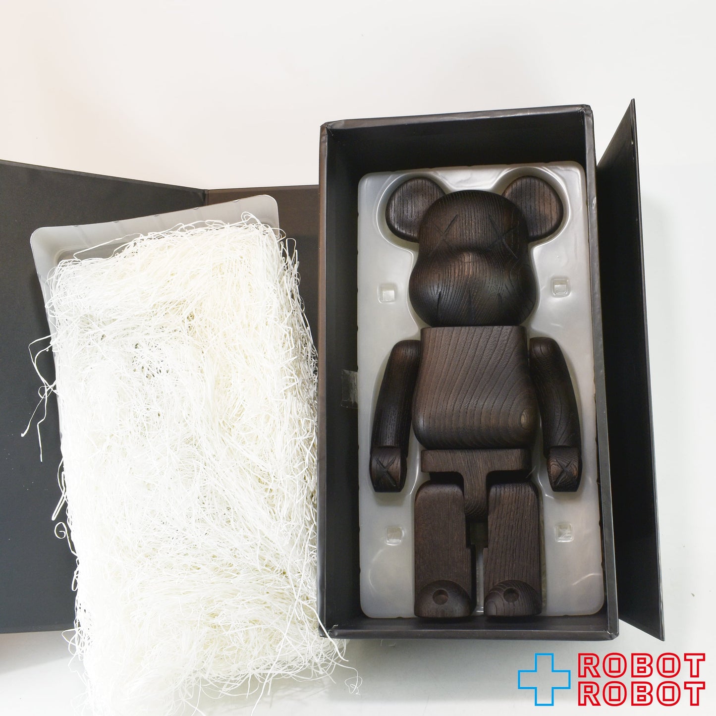 メディコム ベアブリック BE@RBRICK Original Fake x NEXUS7(R) カリモク 黒塗装 400% フィギュア 箱入 ♦︎４号店商品