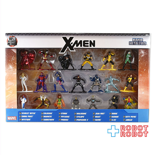 JADA TOYS X-MEN ナノメタルフィグズ デラックス ミニフィギュアセット 未開封