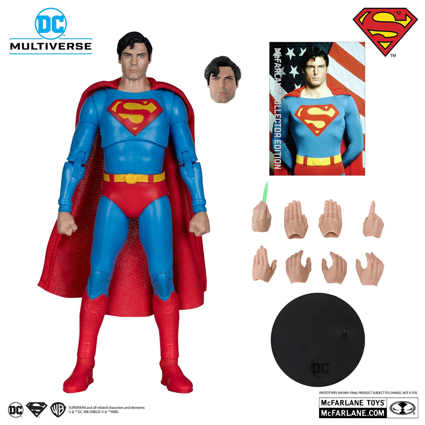 マクファーレン・トイズ DCマルチバース マクファーレン・コレクター・エディション スーパーマン 7インチ アクションフィギュア 国内版 未開封