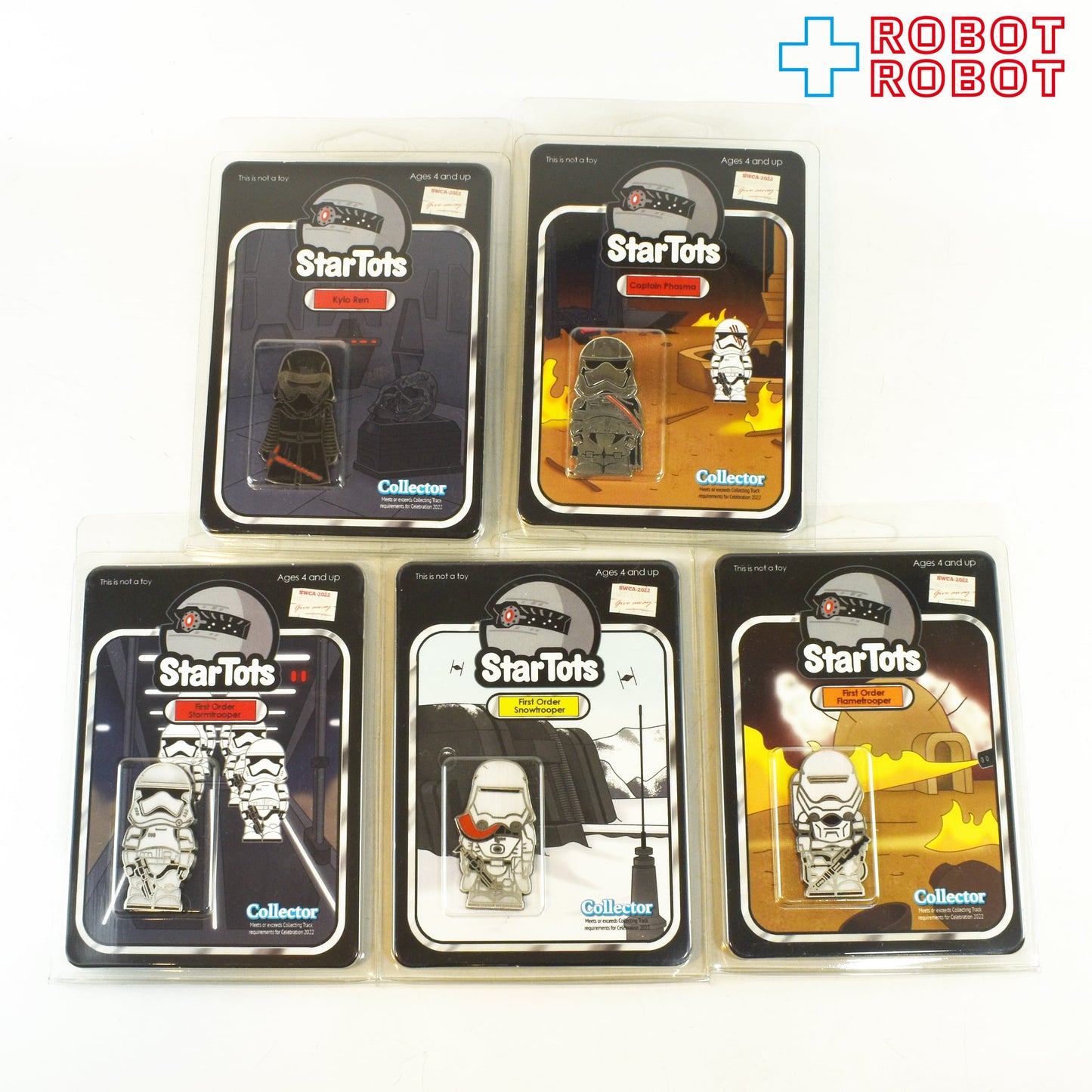 スター・ウォーズ スタートッツ 台紙入コイン 20種セット ディスプレイ箱付 セレブレーション アナハイム2022限定