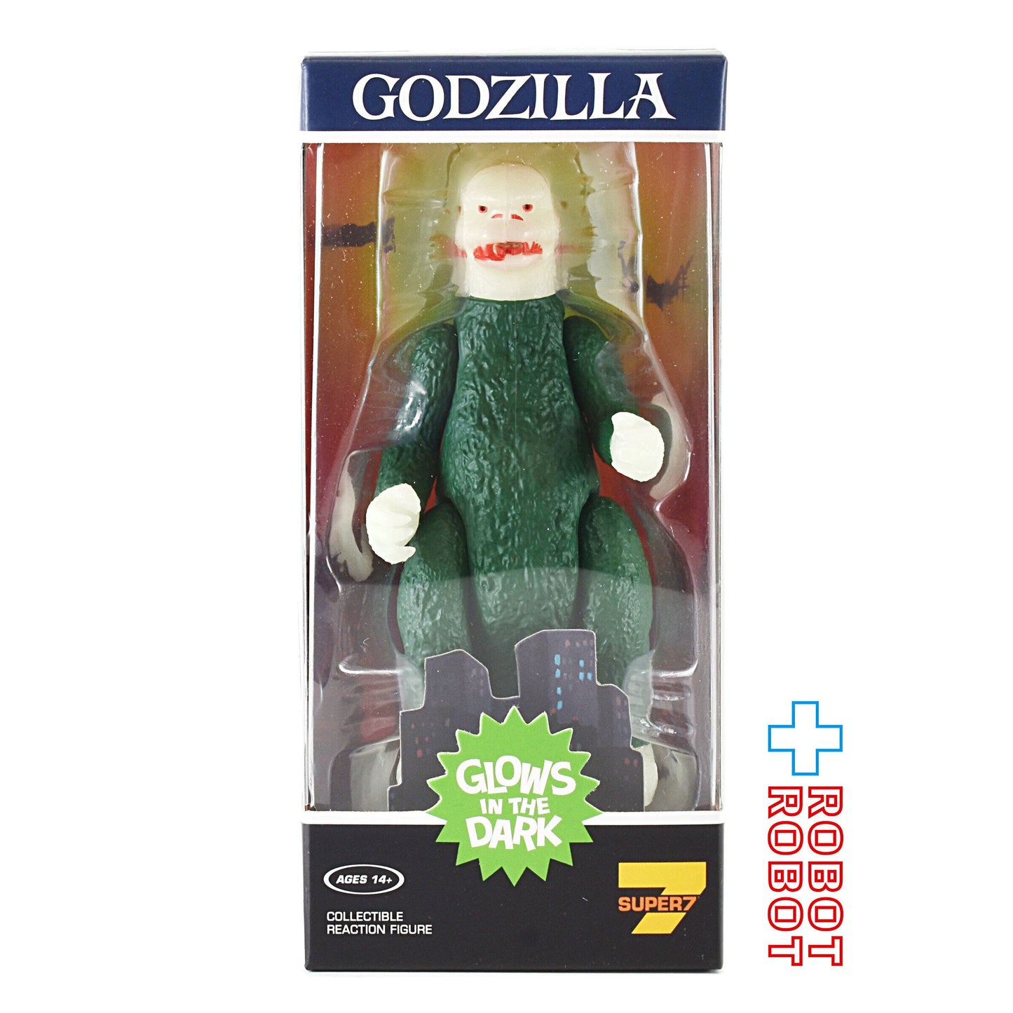 スーパー7 リ・アクション 3.75インチ ショーグン・ゴジラ 蓄光 アクションフィギュア 未開封