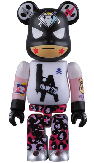 メディコム ベアブリック BE@RBRICK 100% TOKIDOKI 2nd シモーネ・レグノ デザイン ４号店商品