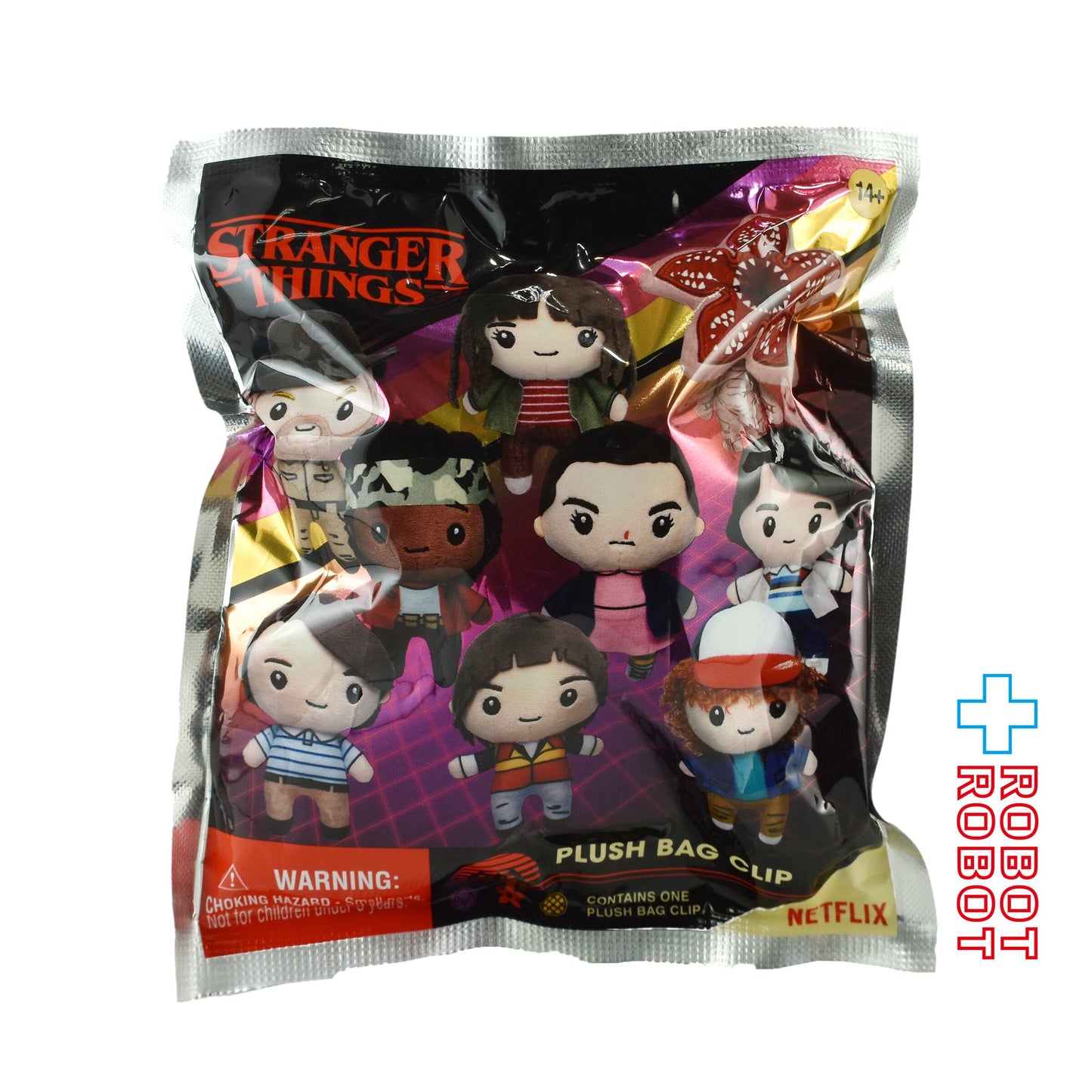 モノグラム プラッシュ バッグ クリップ ストレンジャー・シングス シリーズ1 1パック 未開封