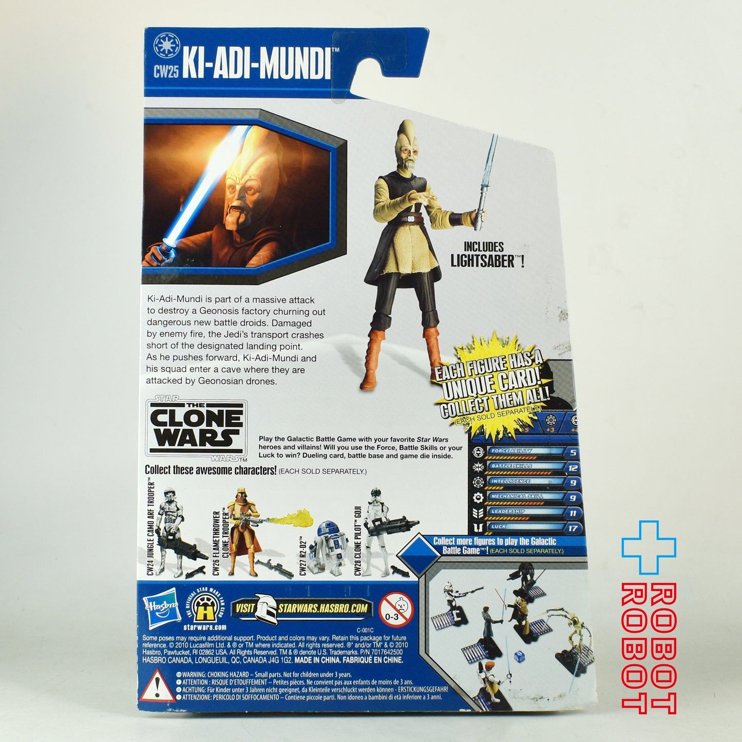 スター・ウォーズ CW2010 CW25 キ＝アディ＝ムンディ クローン・ウォーズ 3.75インチ アクションフィギュア US版 未開封