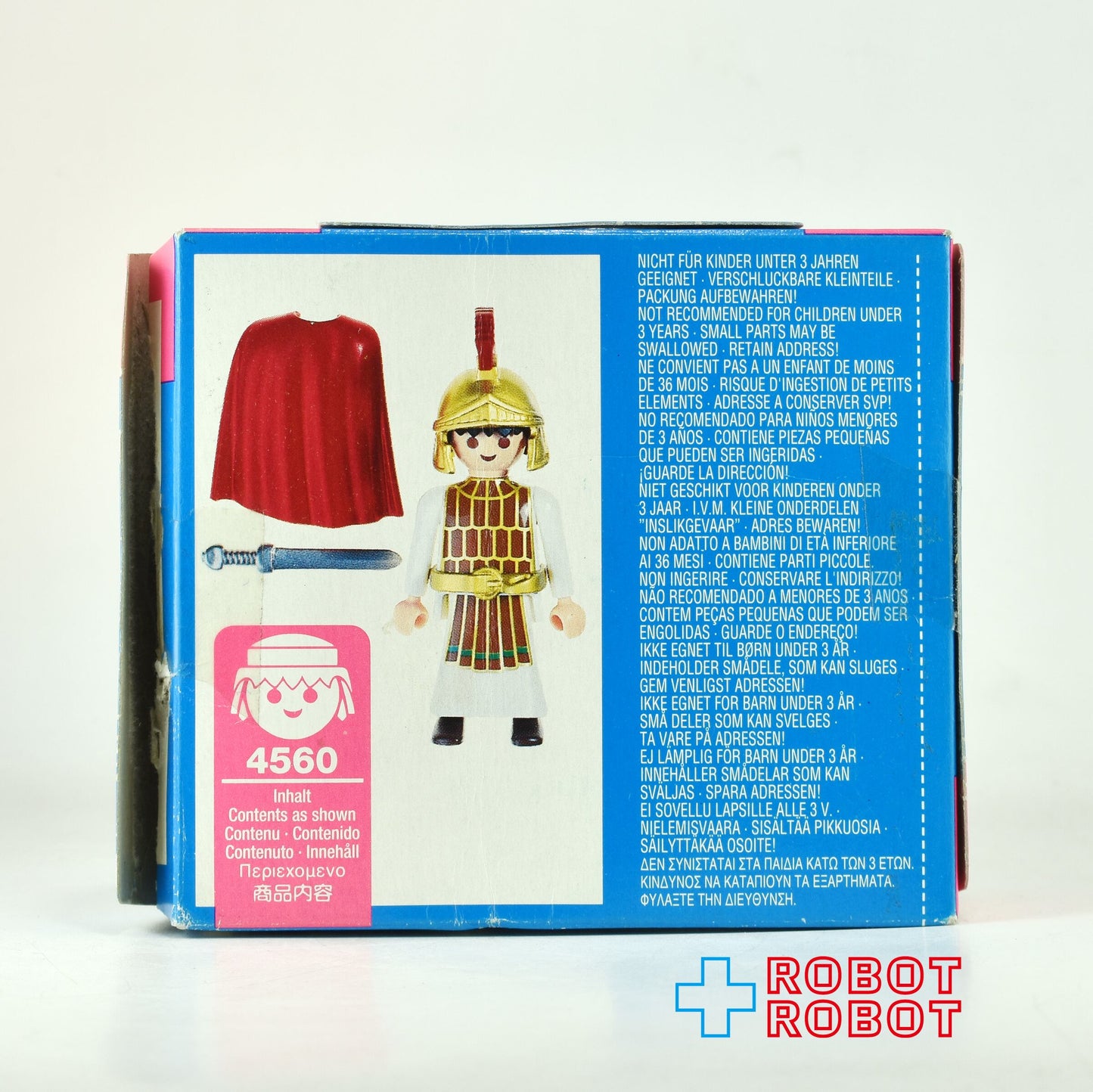 プレイモービル 4560 スペシャル ローマの隊長 箱付き開封