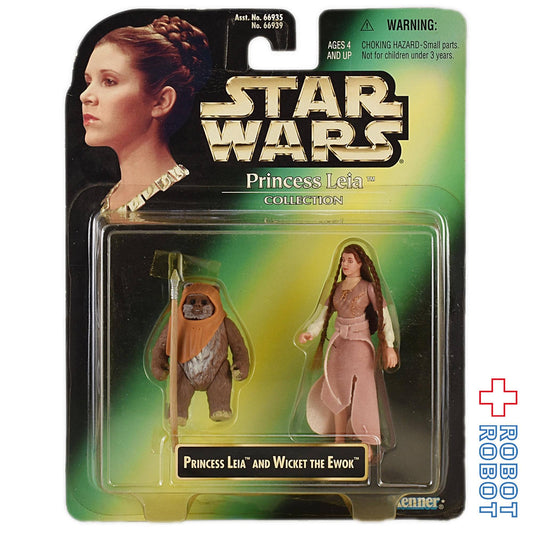 スター・ウォーズ プリンセス・レイア コレクション プリンセス・レイア and イウォーク ウィケット 3.75インチ アクションフィギュア US版 未開封