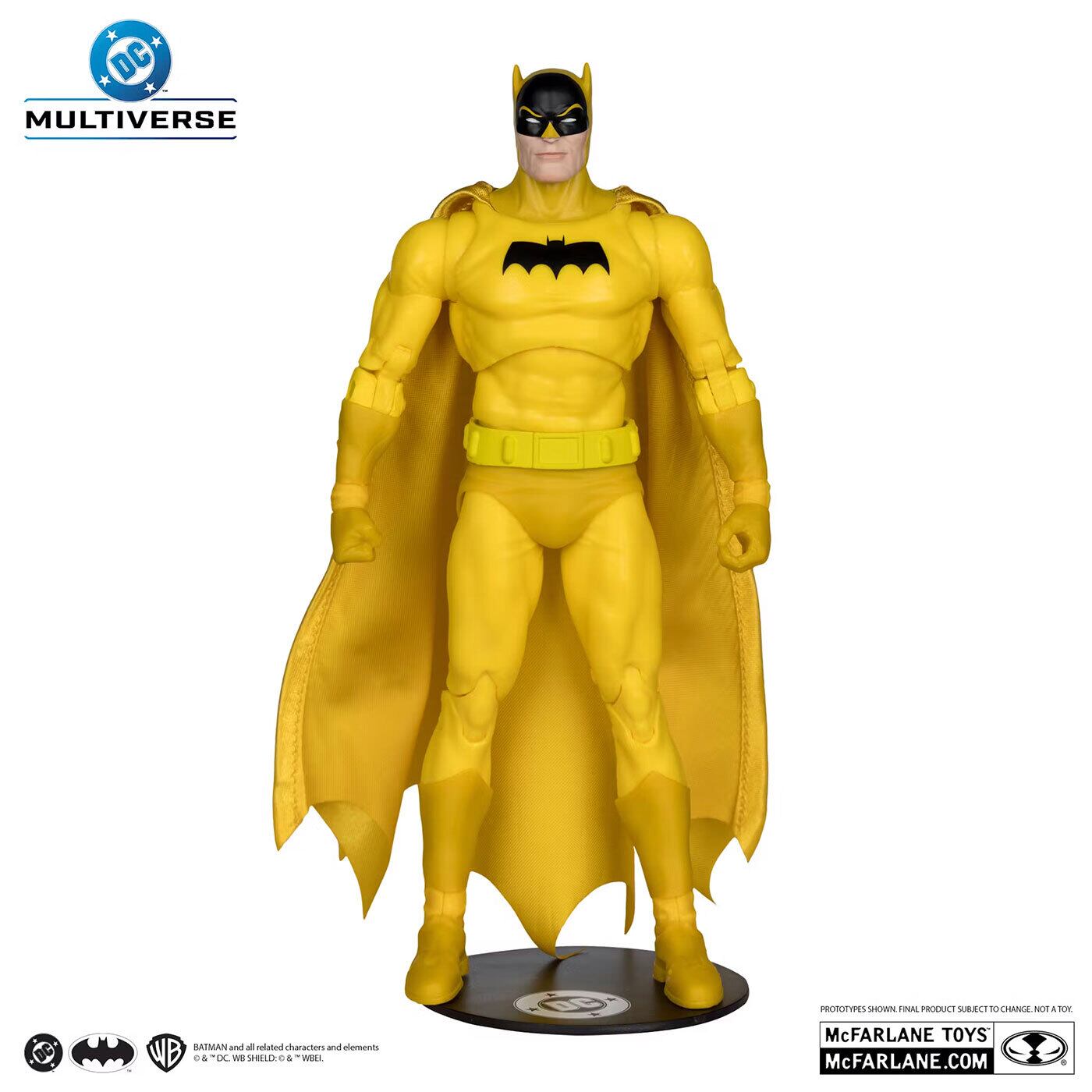 DC マルチバース #335 バットマン イエロー・スーツ コミック/ Detective Comics #241 レッド プラチナム エディション 7インチ アクションフィギュア 国内版 未開封