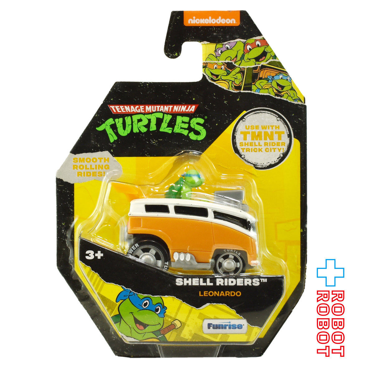 ファンライズ ティーンエイジ・ミュータント・ニンジャ・タートルズ シェルライダー レオナルド ダイキャストミニカー 未開封