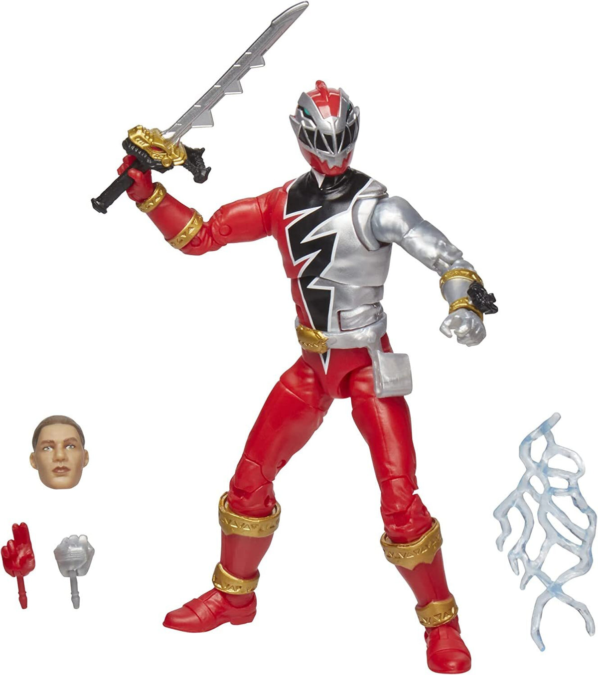 ハズブロ パワーレンジャー ライトニングコレクション ダイノフューリー レッドレンジャー 6インチ アクションフィギュア 未開封