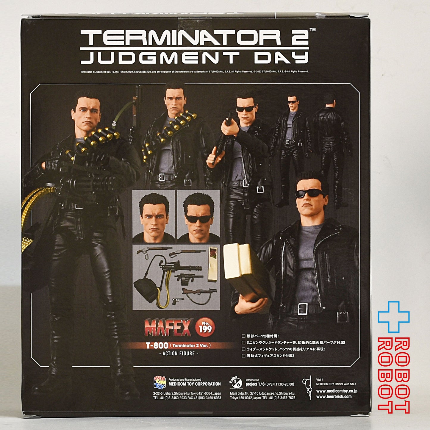 メディコムトイ MAFEX マフェックス No.199 ターミネーター 2 T-800 (ターミネーター2 Ver.) アクションフィギュア