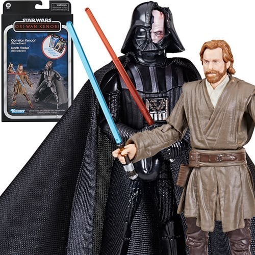 スター・ウォーズ オビ＝ワン・ケノービ & ダース・ベイダー (ショーダウン) [オビ＝ワン・ケノービ] ヴィンテージコレクション アクションフィギュア 未開封