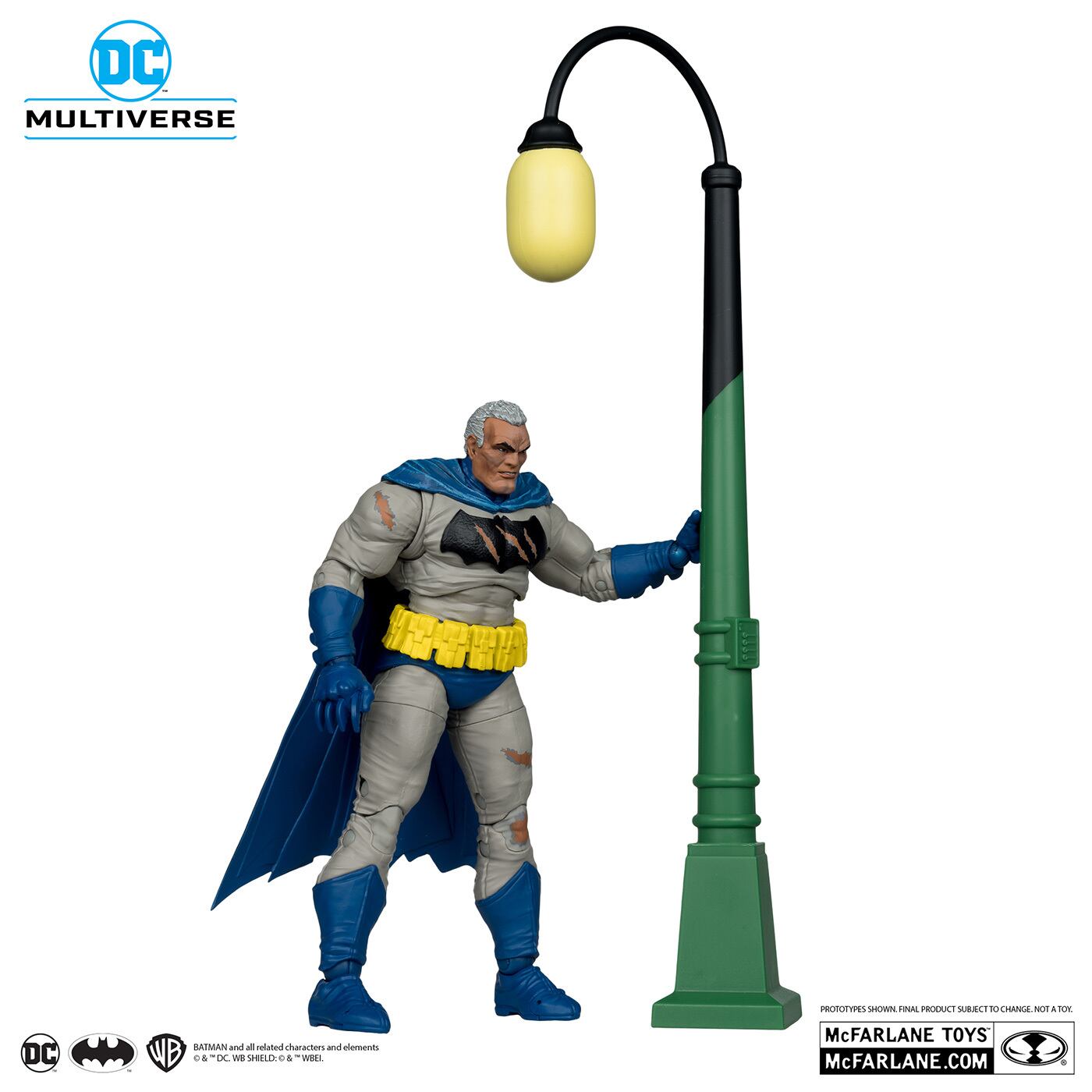 マクファーレン・トイズ DCマルチバース ダークナイト・リターンズ バットマン (バトルダメージ / ブルースーツ) 7インチ アクションフィギュア 国内版 未開封
