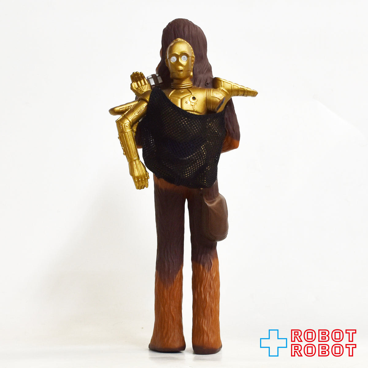 スター・ウォーズ アプローズ社 チューバッカ＆C-3PO ソフビフィギュア
